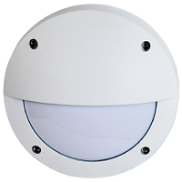 Светильник накладной Ecola B44140S 1хGX53 220В 10Вт Круглый IP65 Белый картинка 